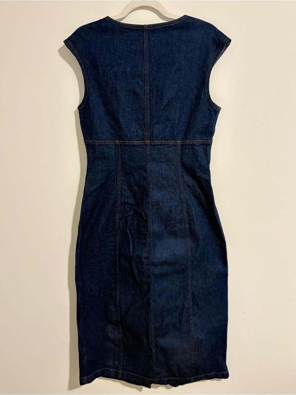 Madewell Denim Midi Dress - Picture 5 of 7